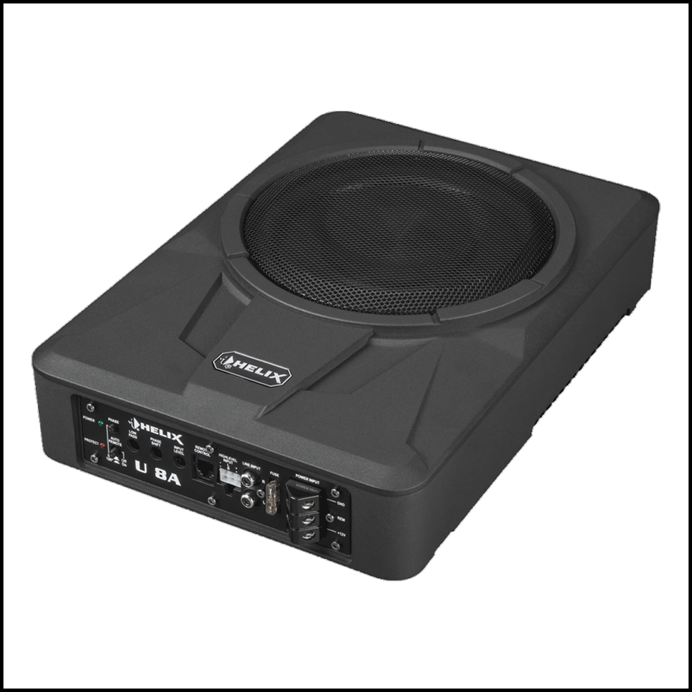 Helix U8A Subwoofer 360W Max 180W Rms Underseat Bass Sub